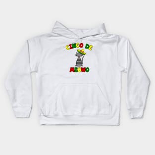 Cinco De Meowo Kids Hoodie